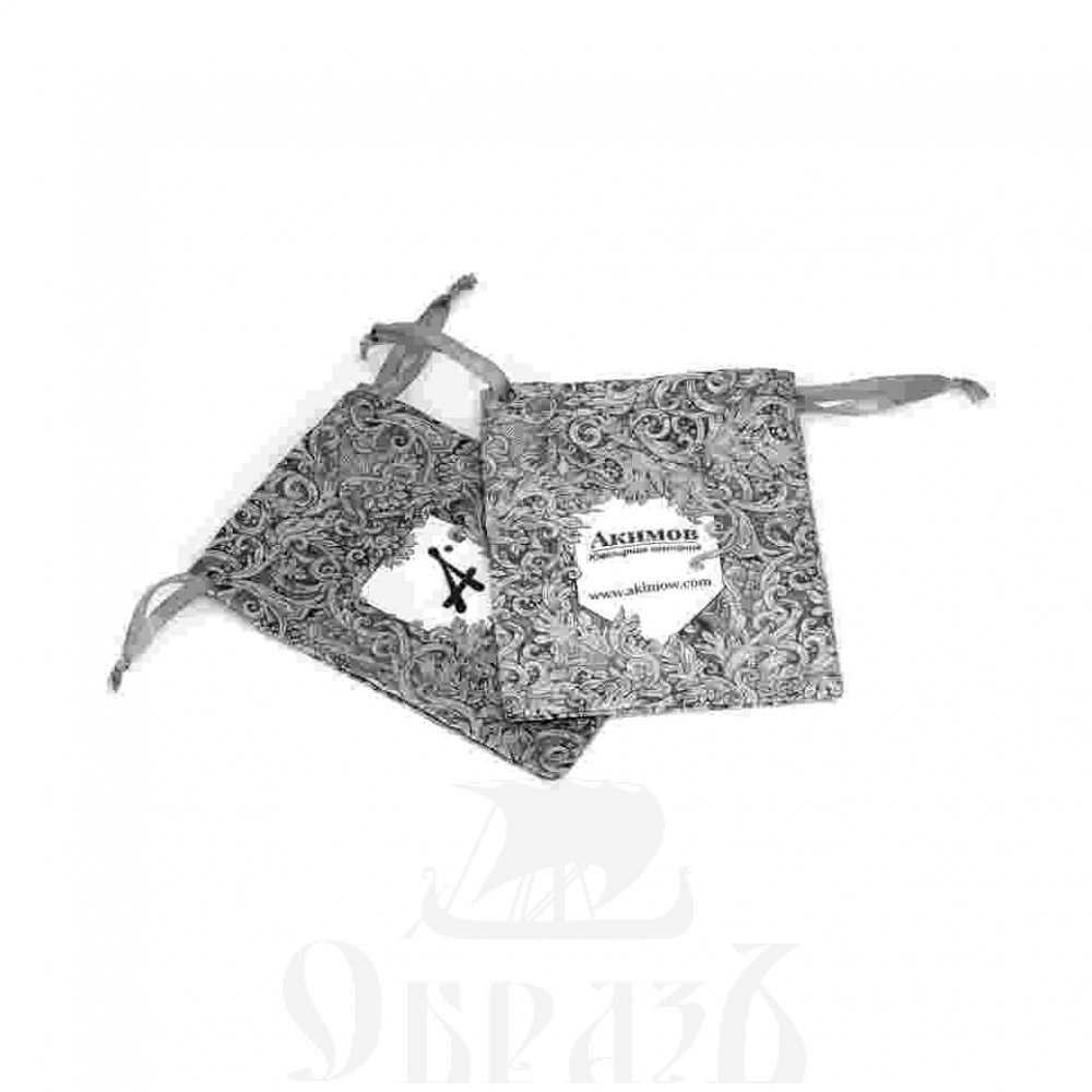 охранный браслет «надежда», серебро 925 пробы с золочением и эмалью (арт. 115.422-п)